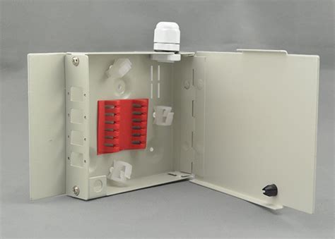 8 ports fiber optical distribution box|fiber termination box wall mount.